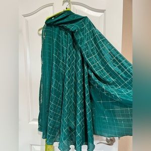 Darn Good Yarn reversible sari wrap skirt